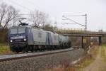 143 063-6 RBH 107 und 143 950-4  RBH 122 bei Redwitz am 13.12.2013.