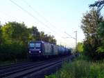 Am Morgen des 17.7.14 durfte 143 911 alias RBH111 zusammen mit einer Schwesterlok einen Kesselwagenzug durch das Maintal in den Ruhrpott ziehen.