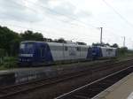 151 123-7 (RBH 263) und 151 024-7 (RBH 265) am 12.07.14 in Frankfurt am Main Höchst