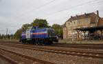 Am Feiertag, dem 03.Oktober 2009, war Kathleen in Leipzig zu Besuch. Hier durchfhrt sie gerade den Bahnhof Leipzig-Wiederitzsch.