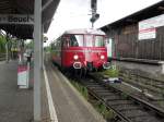 MAN VT25 von der Rhein-Sieg-Eisenbahn im Bahnhof Beuel am 24.7.10