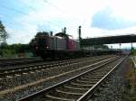 Eine mir unbekannte Diesellok der Rhein Sieg Eisenbahn (RSE). Gesehen am 17.8.2006 in Neuwied