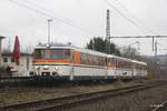 RSE MAN Schienenbus Osningbahn in Hattingen an der Ruhr, am 11.12.2016.