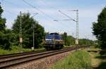 Am 1. Juli 2013 konnte ich in Neulußheim die abgebildete Rhenus Rail St. Ingbert-Lok 102 knipsen.