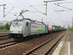 RTB CARGO GmbH mit der Rpool 186 421-4 (NVR-Number: 91 80 6186 421-4 D-Rpool) am 27.