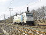 RTB CARGO GmbH mit der Rpool  186 421-4  [NVR-Number: 91 80 6186 421-4 D-Rpool] am 24.