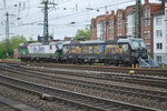 Zwei Loks der Reihe 193 (Vectron) von der Rurtalbahn Cargo und MRCE im Aachener Hbf abgestellt (am 14.