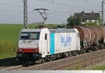 Railpool Lok 185 639-2, angemietet von der Ruhrtalbahn Cargo, ist am Morgen des 10.