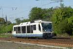 Hier ein Triebwagen der Rurtalbahn auf den Weg nach Dalheim.