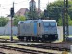 Rurtalbahn Cargo 185 622 abgestellt am 08.08.2014 auf dem Regensburger Hauptbahnhof.