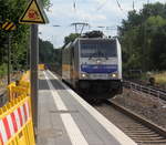 186 426-3  Rotterdam   von der Rurtalbahn-Cargo kommt als Lokzug aus Aachen-West(D) nach Rheydt(D) und kommt als Umleiter aus Richtung  Aachen-Wes,Laurensberg,Richterich und fährt durch
