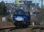 272 408-6, V203 der Rurtalbahn, eine MAK G2000BB am 27.03.2012 auf der KBS 480 zwischen Aachen Hbf und Aachen Rothe Erde unterwegs.