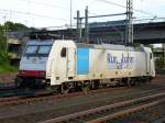 E 186 240 der Rurtalbahn Cargo am Hamburg-Harburger Bf. 10.06.2014