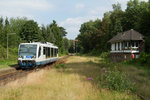 Rurtalbahn (im Auftrag von Deutsche Bahn) arriviert in Dalheim am 13 August 2016.