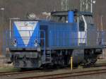 Rurtalbahn (RTB) Lok V 104 (Typ OnRail-MaK DH 1004)    Die DH1004 ist ein Komplettumbau auf Basis einer DB V100 (211).