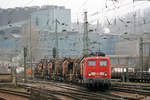 139 132 (damals leihweise für Saar Rail im Einsatz) // Völklingen // 23. Februar 2013