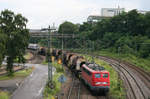 139 313 (damals leihweise für Saar Rail im Einsatz) // Dillingen // 15. Juli 2012
