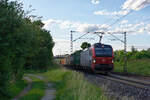 193 473 SBB Cargo mit DGS 88129 (Dradenau - Regensburg Ost) bei Postbauer-Heng, 09.07.2020