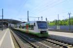 STB VT 118 + VT 106 + VT 122 + VT 104 als STB 82975 und EB 82793 nach Meiningen und Ilmenau, in Erfurt Hbf.