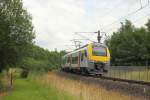 SNCB 08521 auf dem groen Test-ring in Wegberg-Wildenrath am 1.7.2012 