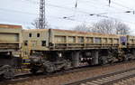 Die Unternehmensgruppe Spitzke SE hat diese tschechischen Schüttgutkippwagen übernommen, diese gehören in Tschechien zur Wagengattung Uas, im Bild der Wagen mit der Nr.