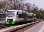 STB steht am 29.04.2010 zur Abfahrt nach Wernshausen in Zella-Mehlis bereit.