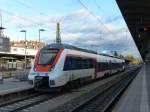 SWEG ET 150(442 150)nach Münstertal am 09.11.2013 in Freiburg(Breisgau).