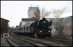 503655 hat hier am 15.12.2007 mit einem Sonderzug den Ausgangsbahnhof Versmold erreicht.