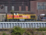 Die TKSE-Diesellokomotive 541 war im August 2022 in Duisburg-Wanheimerort zu sehen.