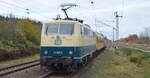 Train4Train GmbH, Bodenwerder mit  111 207-7  (NVR:   91 80 6111 207-7 D-TFT ) und Messwagen +  111 025-3  (NVR:  91 80 6111 025-3 D-TFT ) im Tandem auf ETCS Funkmessfahrt lt.
