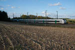 RE3 26980 von Dresden Hbf nach Hof bei Grobau, 16.10.2016