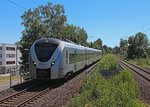 Am 25.08.2016 durchfährt 1440 207 von der MRB (Mitteldeutsche Regiobahn) mit dem RE 26979 (Hof Hbf - Dresden Hbf) den Haltepunkt Zwickau-Pölbitz.