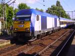 DE 2000-03 mit der NOB nach Westerland(Sylt) beim Halt in Elmshorn am 10.06.08