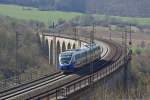 VT 701 der NWB als RB 84 nach Holzminden erreicht Altenbeken. Aufgenommen am 07.04.2010.