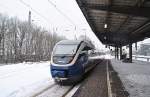 VT 703 der NWB, am 27.12.2010 in Osnabrck HBF.