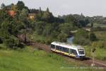 VT 648 189 (NordWestBahn) als RB77 in Richtung Bünde (Westf) in Elze, 23.