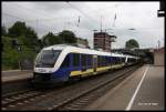 Dreiteilig fährt NWB 648082 am 8.7.2015 um 18.00 Uhr in Osnabrück HBF nach Wilhelmshaven ab!