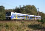 440 214 als NWB 83242 (Bremen Hbf–Bremerhaven-Lehe) am 02.10.2013 zwischen Lunestedt und Loxstedt