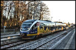 Der VT 643302 machte am 30.12.2016 seinem Namen  Haller Willem  keine Ehre. Er endete unplanmäßig um 15.20 Uhr im Bahnhof Wellendorf. Die rund dreißig Fahrgäste standen danach an der Hauptstraße am BÜ in Wellendorf und versuchten verzweifelt die Weiterfahrt eigenständig mit Taxis zu organisieren