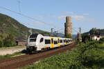 460 002 am 21. Juli 2021 bei Oberwesel am Rhein.