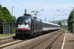 Am Abschiedstag der TRI-Züge im Raum Stuttgart konnte ich nochmal die 182 572 mit ihrem Ersatzzug fotografieren.