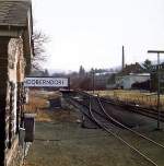 Bahnhof Brandoberdorf - Ausfahrtrichtung Grvenwiesbach, 1.