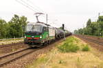 193 278-9 ELL - European Locomotive Leasing für TXL - TX Logistik AG mit einem Kesselzug in Berlin Jungfernheide und fuhr weiter in Richtung Berlin-Spandau.