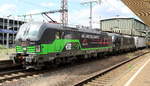 Ein Lokzug, bestehend aus ELL/Tx Logistik 193 277-1  WE LOVE TO CONNECT , MRCE/ÖBB 193 878-6, sowie Crossrail 186 906-4, überraschten mich am 08.06.19, als ich sie am Duisburger Hauptbahnhof