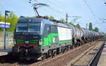 TXL - TX Logistik AG mit der ELL Vectron  193 278  [NVR-Number: 91 80 6193 278-9 D-ELOC] und Kesselwagenzug (leer) Richtung Stendell am 04.08.18 Bf. Berlin-Hohenschönhausen.