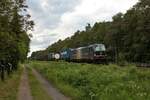 TX Logistik Siemens Vectron 193 657-4 mit KLV Zug in Dieburg (Kreis Darmstadt) am 03.06.21