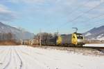 182 510 + 598 + 189 910 mit DGS 43101 am 29.01.2011 bei Schwaz.