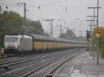 185 531-1 (TXL) mit einem ARS-Autozug am 27.9.2010 durch Kreiensen