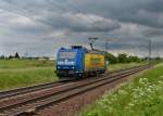 185 518 als Lz am 30.05.2013 bei Plattling.