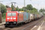 185 405-8 TXL/Green Cargo in Recklinghausen 27.6.2013